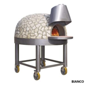 Forno per Pizzeria con Cappello in Metallo – Diametro Interno 80 cm