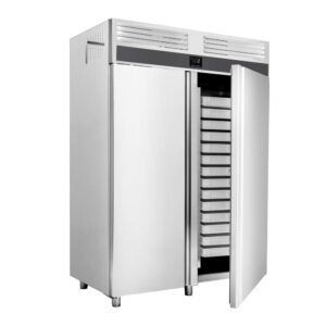 Congelatori per pasticceria (EN 60 x40) con 2 porte in acciaio inox