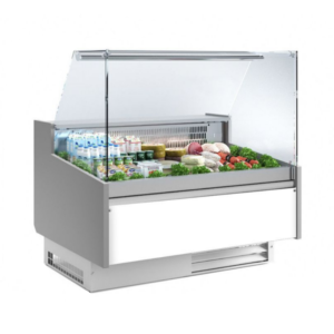 Banco refrigerato colorato con vetro dritto – 998 x 995 x 1315 mm