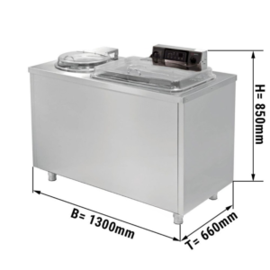 Lavatrice / asciugatrice per verdure – 1300 x 660 x 850 mm – 1.9 kW