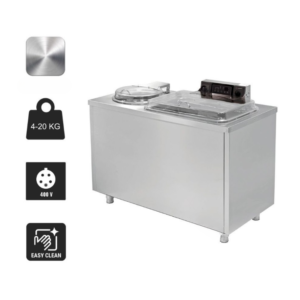 Lavatrice / asciugatrice per verdure – 1300 x 660 x 850 mm – 1.9 kW