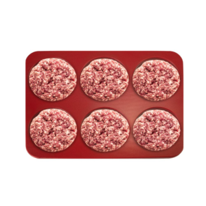 Stampo per polpette e hamburger – 6 fori da 120 mm – 400 x 300 x 15 mm