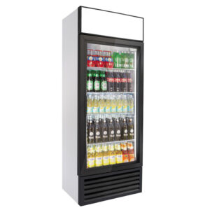 Frigorifero premium per bevande – 1 porte in vetro – 825 x 740 x 2200 mm