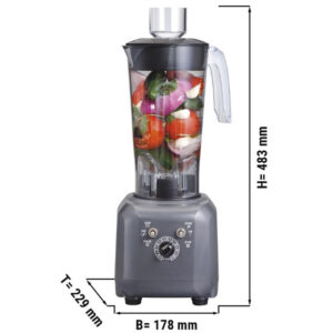 Frullatore per cibo – 1,4 litri – 178 x 229 x 483 mm