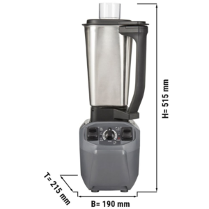 Frullatore per cibo – 1,8 litri – 190 x 215 x 515 mm