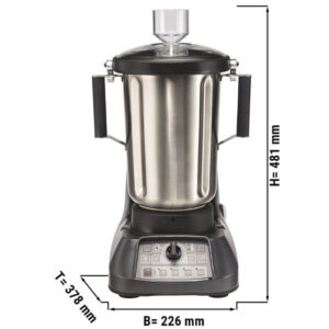 Frullatore per cibo – 4 litri – 226 x 378 x 481 mm