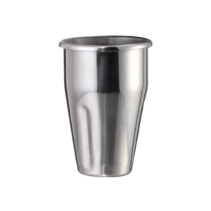 Bicchiere in acciaio inox per frullino – 100 x 100 x 158 mm