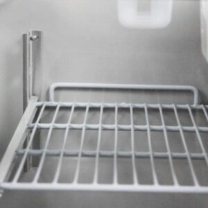 Saladette – +2 °C a +8 °C – 1 porta  – piano in acciaio inox – 435 x 700 x 870 mm