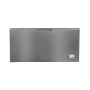 Congelatore a pozzetto – 534 litri – grigio – illuminazione LED – coperchio in acciaio inox – 1840 x 695 x 895 mm