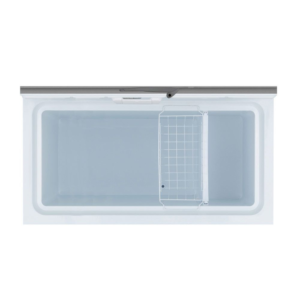 Congelatore a pozzetto – 534 litri – grigio – illuminazione LED – coperchio in acciaio inox – 1840 x 695 x 895 mm