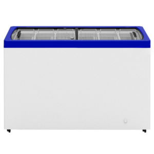 Congelatore a pozzetto con porta scorrevole – vetro dritto – 485 litri – 6 cesti inclusi – 1437 x 662 x 925 mm