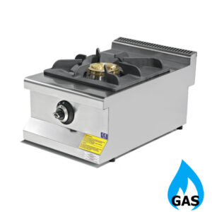 Cucina a Gas da banco – Alta Pressione – 1 Fuoco – 400 x 635 x 285 mm