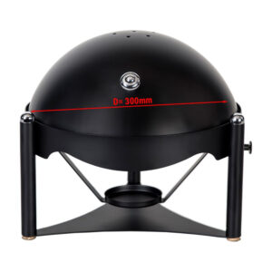 Chafing Dish – nero – acciaio inox – Diametro 300 mm