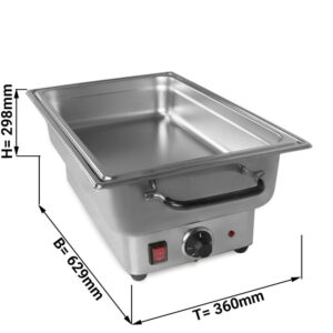Chafing Dish – Elettrico – 629 x 370 x 298 mm