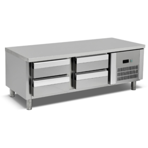 Tavolo refrigerato armadiato – 0/+5 ºC – 4 x 2/3 GN – 1600 x 600 x 550 mm