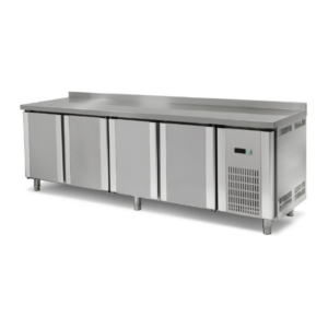 Banco congelatore – -18/-20 ºC – 4 porte con alzatina – 2550 x 700 x 850 mm