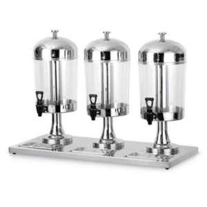 Dispenser di succo – Triplo – 3x 8 Litri – 820 x 350 x 580 mm