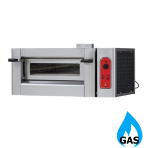 Forno pizza a gas – 16.1 kw – camera singola – 4 pizze – 1100 x 950 x 520 mm