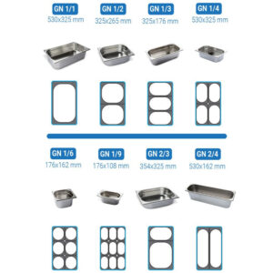 Tavolo di preparazione – 1 porta e 2 cassetti 1/2 – 903 x 700 x 999 mm